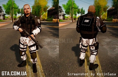 Камуфляж "Army Snow Camo"